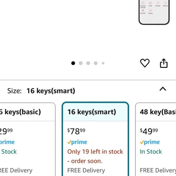 Secure Key Storage Box - Black - Picture 6 of 7